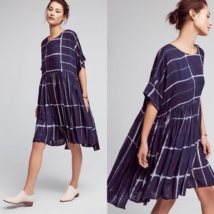 Anthropologie NORBLACK NORWHITE Dyed Swing Dress M